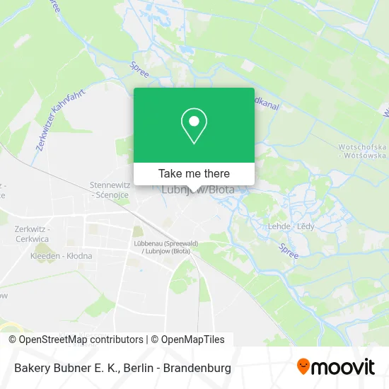 Bakery Bubner E. K. map