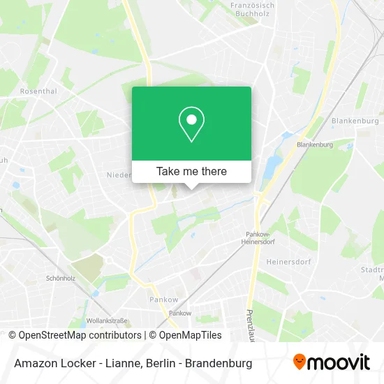 Amazon Locker - Lianne map