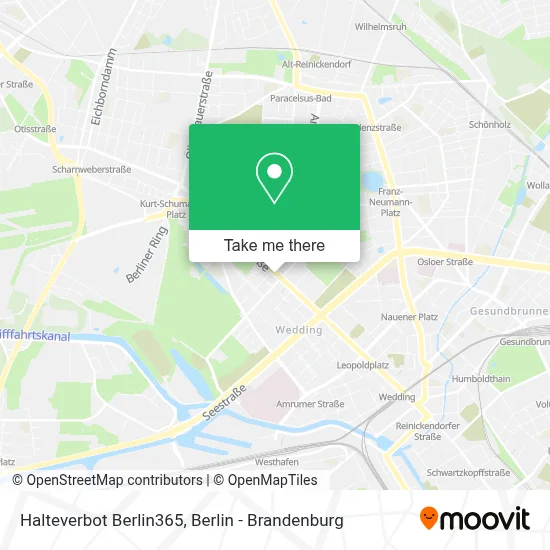 Halteverbot Berlin365 map