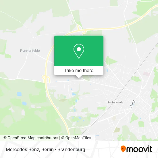 Mercedes Benz map