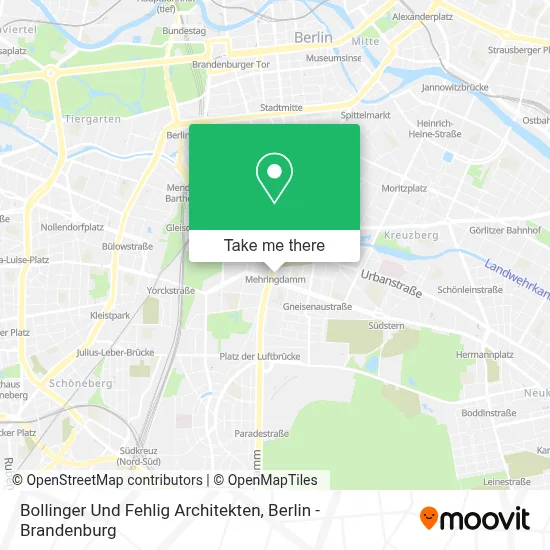 Bollinger Und Fehlig Architekten map