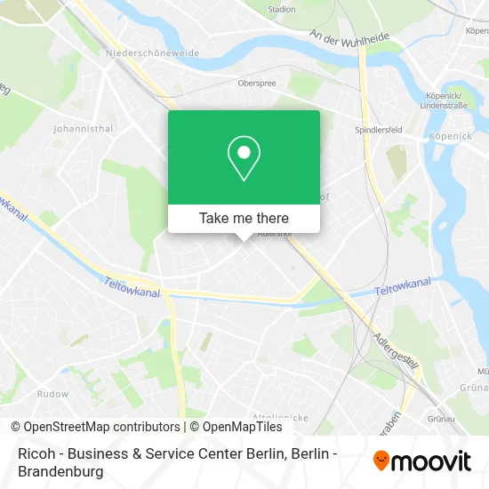 Ricoh - Business & Service Center Berlin map