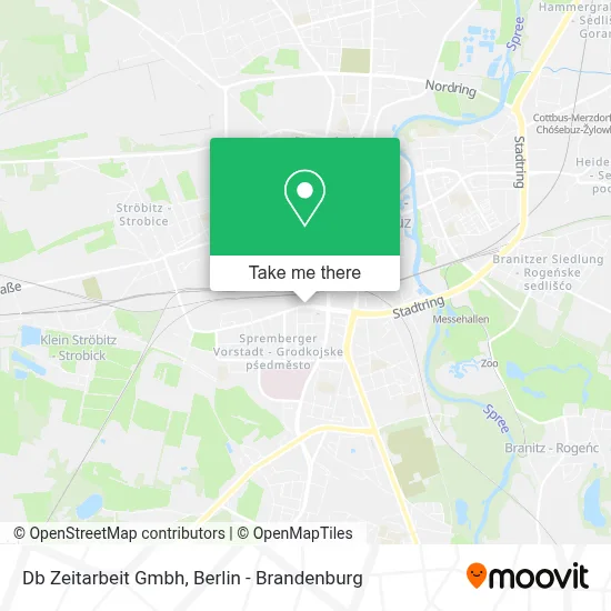Db Zeitarbeit Gmbh map
