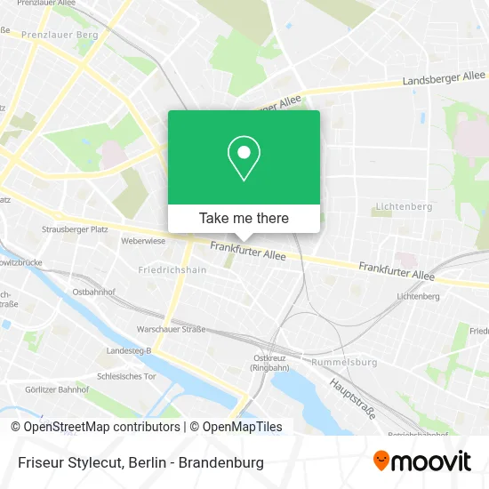 Friseur Stylecut map