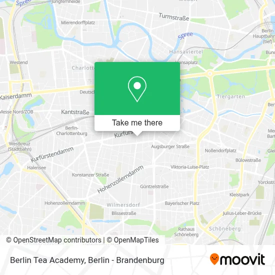 Berlin Tea Academy map