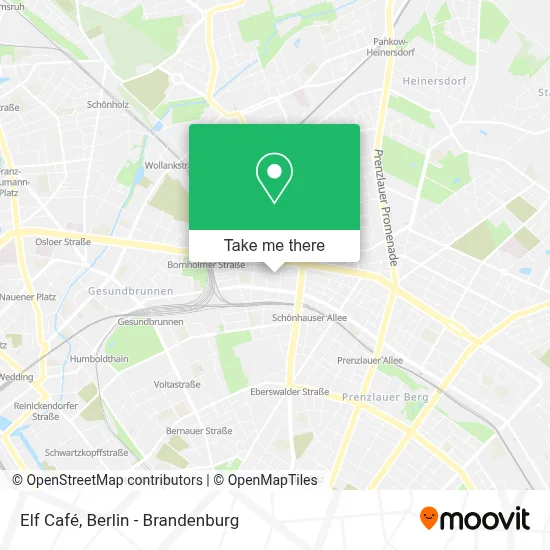 Elf Café map