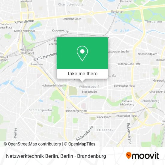 Netzwerktechnik Berlin map