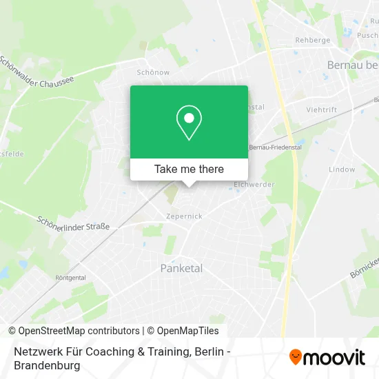 Netzwerk Für Coaching & Training map