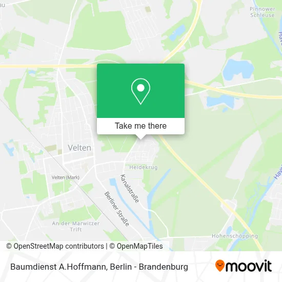 Baumdienst A.Hoffmann map