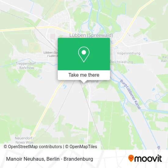 Manoir Neuhaus map
