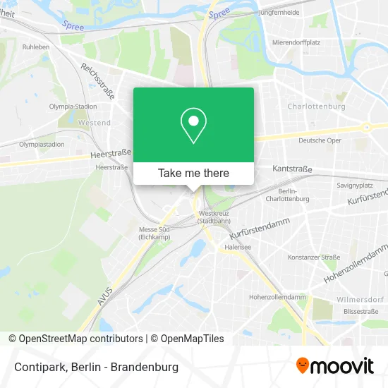 Contipark map