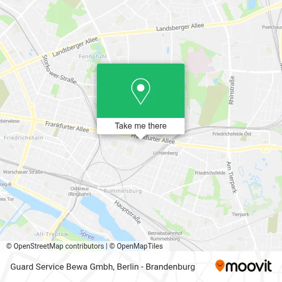 Guard Service Bewa Gmbh map