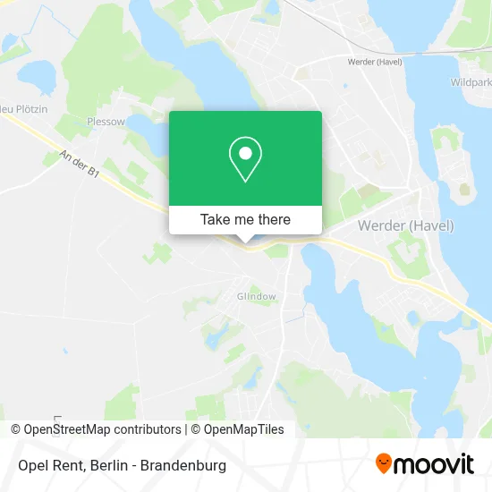 Opel Rent map