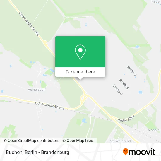 Buchen map
