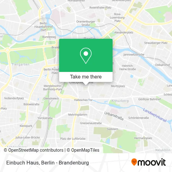 Einbuch Haus map