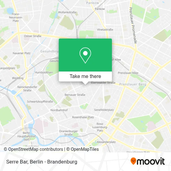 Serre Bar map