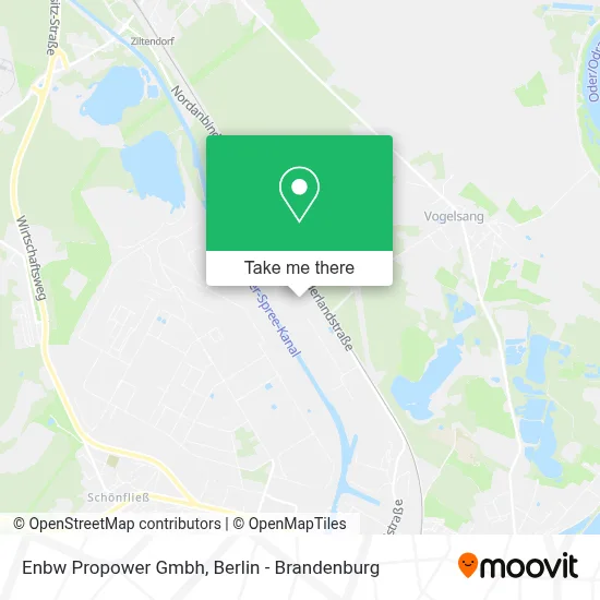 Enbw Propower Gmbh map