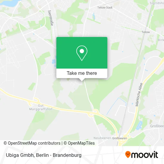 Ubiga Gmbh map