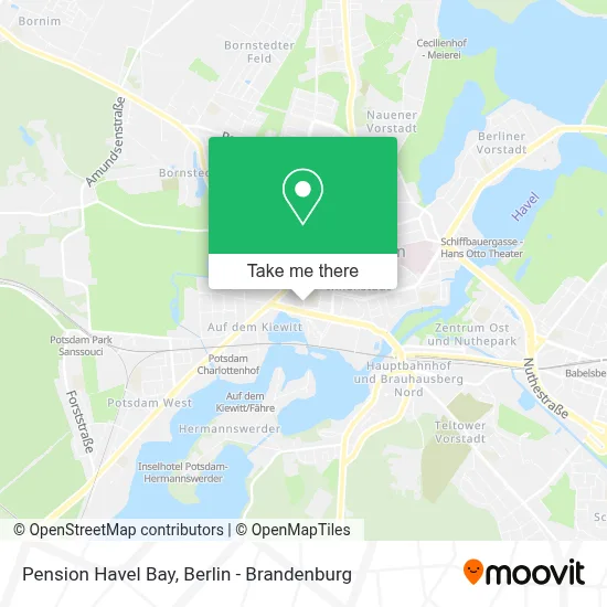 Pension Havel Bay map