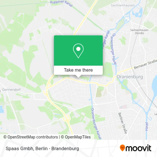 Spaas Gmbh map