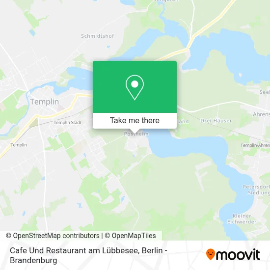 Cafe Und Restaurant am Lübbesee map