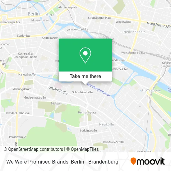 We Were Promised Brands map