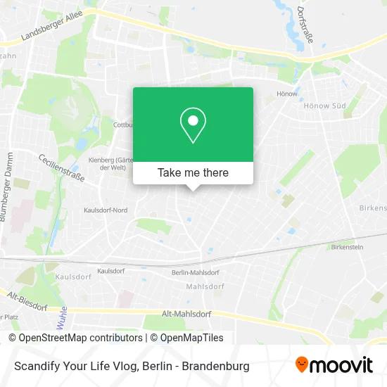 Scandify Your Life Vlog map