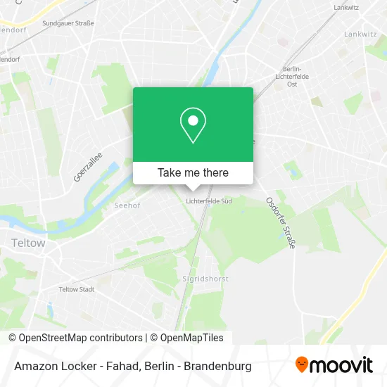 Amazon Locker - Fahad map