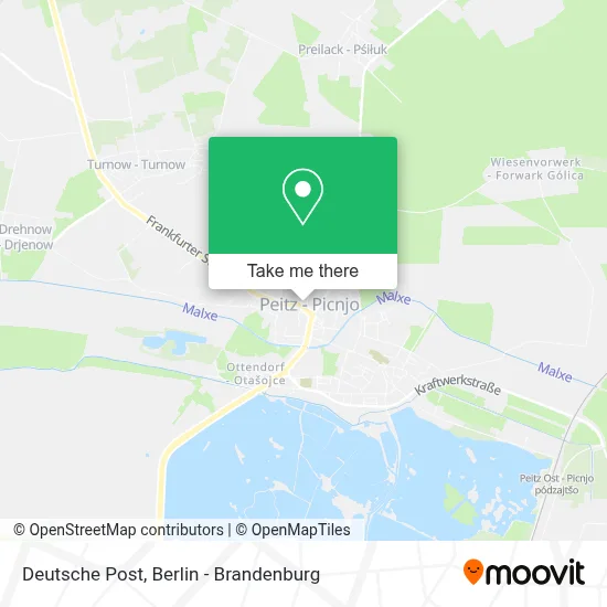 Deutsche Post map
