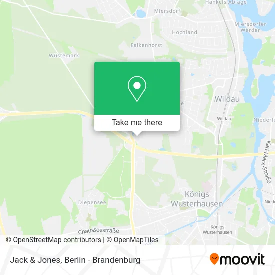Jack & Jones map