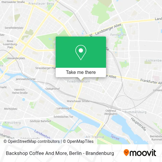 Backshop Coffee And More map