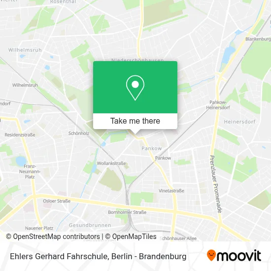 Ehlers Gerhard Fahrschule map