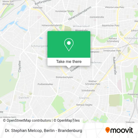 Dr. Stephan Melcop map