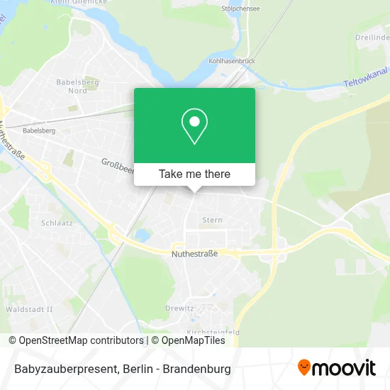 Babyzauberpresent map