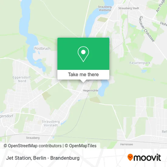 Jet Station map