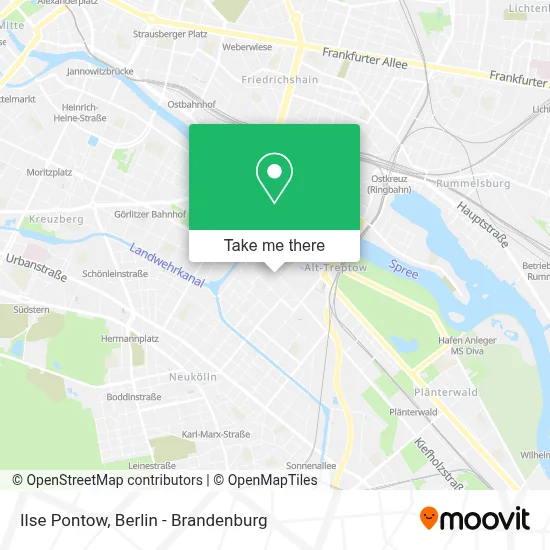Ilse Pontow map