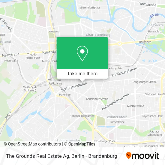 The Grounds Real Estate Ag map