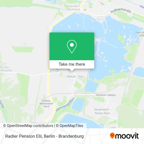 Radler Pension Elli map