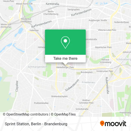 Sprint Station map