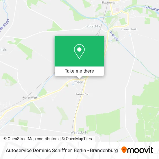 Autoservice Dominic Schiffner map