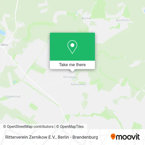Ritterverein Zernikow E.V. map