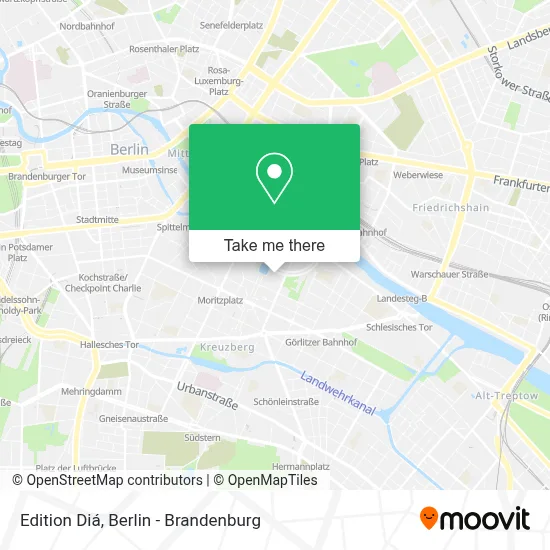 Edition Diá map