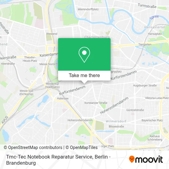Tmc-Tec Notebook Reparatur Service map