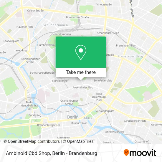 Ambinoid Cbd Shop map