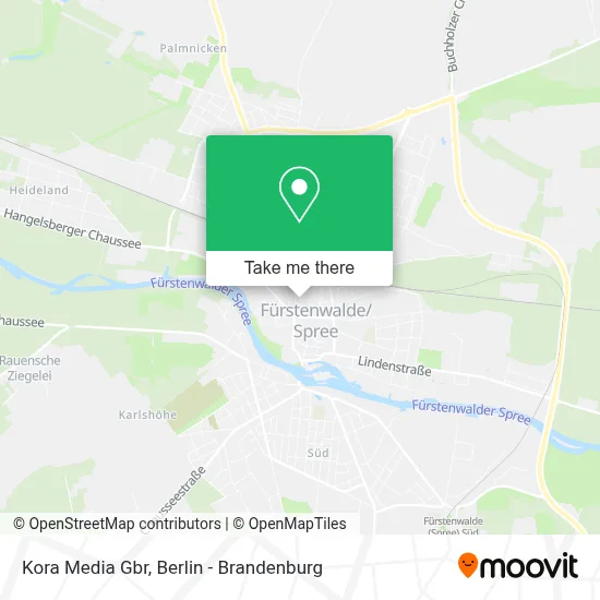 Kora Media Gbr map
