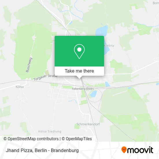 Jhand Pizza map