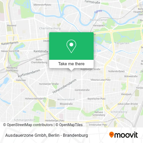 Ausdauerzone Gmbh map