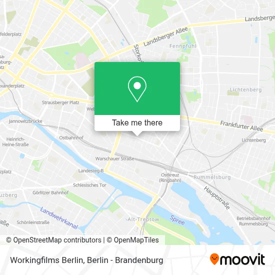 Workingfilms Berlin map