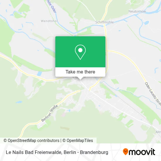 Le Nails Bad Freienwalde map