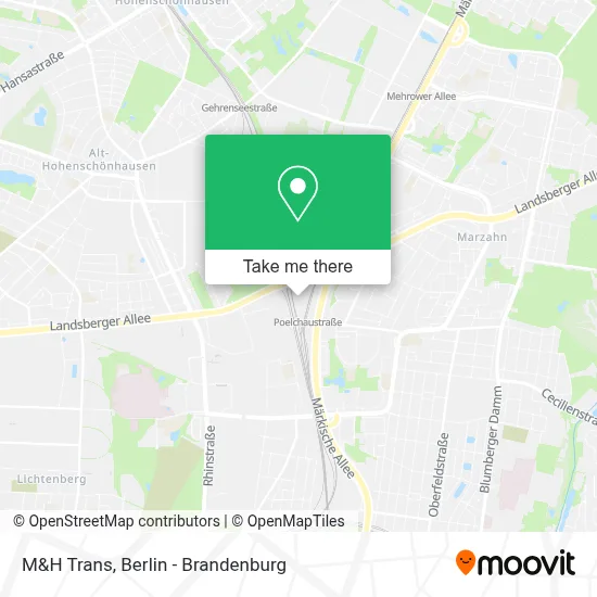 M&H Trans map